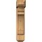 Ekena Millwork Olympic Craftsman Smooth Bracket w/ Offset Brace, Western Red Cedar, 7 1/2"W x 24"D x 36"H BKT0806X24X36OLY04SWR - alternate 2